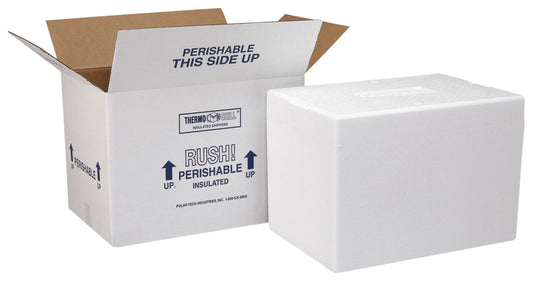 Cooler & Ice Packaging for Shipment