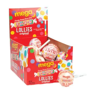 Smarties Mega Double Lollies 1.1 Oz