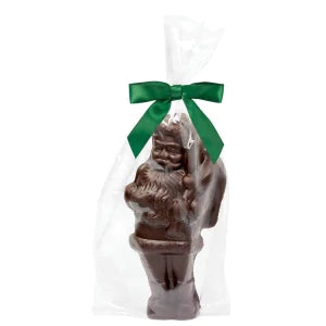 Nancy Adams Belgian Dark Chocolate Santa 15 Oz