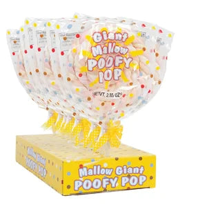 Poofy Pops Marshmallow Strawberry 2.5 Oz