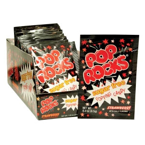 Pop Rocks Sugar Free Strawberry Popping Candy