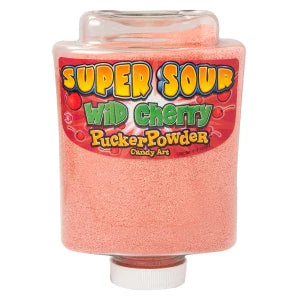 Pucker Powder Super Sour Red Cherry 9 Oz Bottle