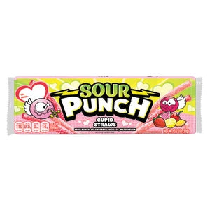 Sour Punch Cupid Straws 3.2 Oz