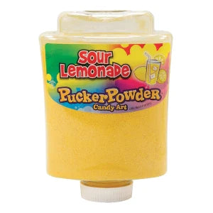 Pucker Powder Sour Yellow Lemonade 9 Oz Bottle