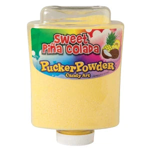 Pucker Powder Sweet Yellow Pina Colada Bottle