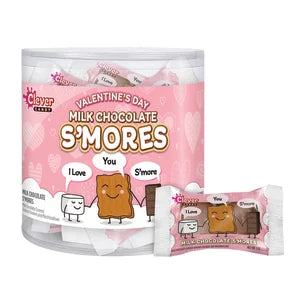 Clever Candy I Love You S'more Milk Chocolate S'mores 1 Oz Tub