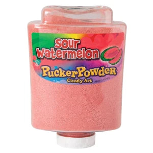 Pucker Powder Sour Red Watermelon 9 Oz Bottle