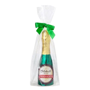 Nancy Adams Milk Chocolate Foiled Champagne Bottle 8 Oz