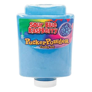 Pucker Powder Sour Blue Raspberry 9 Oz Bottle