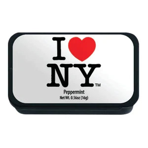 Nyc Souvenir Peppermint White 0.56 Oz Slyder Tin