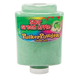 Pucker Powder Sour Green Apple 9 Oz Bottle