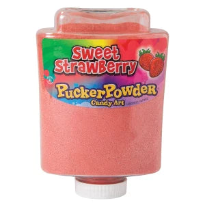 Pucker Powder Sweet Red Strawberry 9 Oz Bottle