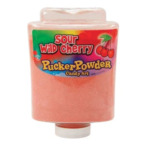 Pucker Powder Sour Red Wild Cherry 9 Oz Bottle