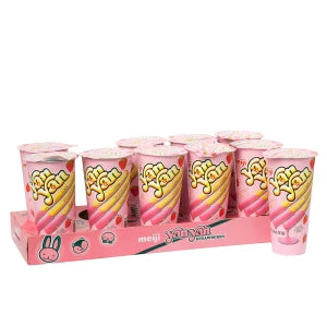 Meiji Strawberry Yan Yan 2 Oz