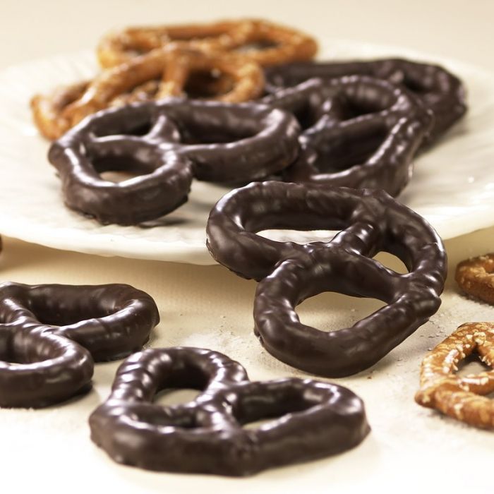 Asher Dark Chocolate Smothered Pretzels 7lb Box *fragile Item*