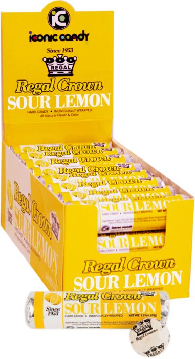 Iconic Regal Crown Sour Lemon Rolls 24ct