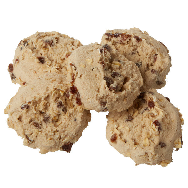 Rich's Jacqueline Preformed Vegan Oatmeal Raisin Cookie Dough