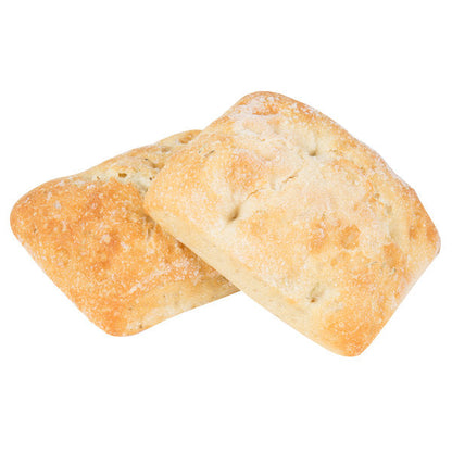 Rich's 4 1/2" Rustic Italian Focaccia Square Roll