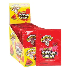 Warheads Sour Watermelon Popping Candy 0.33 Oz