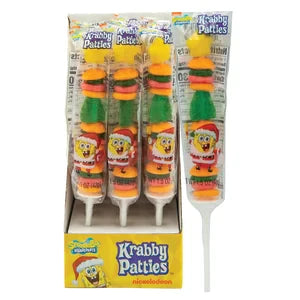 Spongebob Krabby Patty Kabob 1.5 Oz