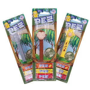 Pez Pezimals Assorted Blister Pack 0.87 Oz *sf Dc Only*