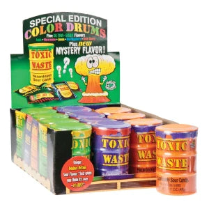 Toxic Waste Special Edition Sour Candy Drums 1.7 Oz