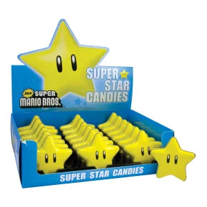 Super Mario Super Star Candies 0.6 Oz Tin