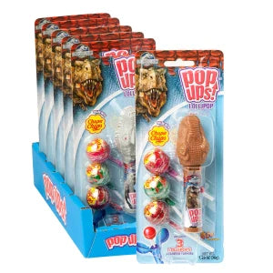 Pop Ups Jurassic World Lollipop 1.26 Oz Blister Pack