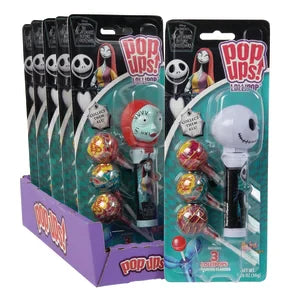 Pop Ups Nightmare Before Christmas Lollipop 1.26 Oz Blister Pack