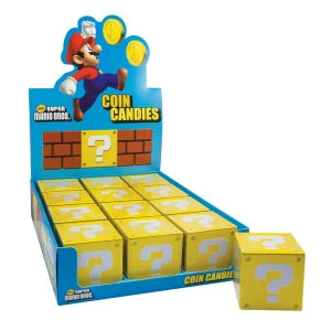 Super Mario Coin Candies 1.2 Oz Tin