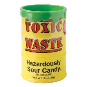 Toxic Waste Sour Candy Bank 3 Oz