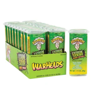 Warheads Extreme Sour Juniors Hard Candy 1.75 Oz