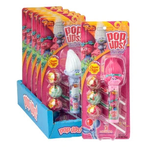 Pop Ups Trolls Lollipop 1.26 Oz Blister Pack