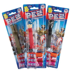 Pez Marvel Heroes Assortment Blister Pack 0.87 Oz *sf Dc Only*