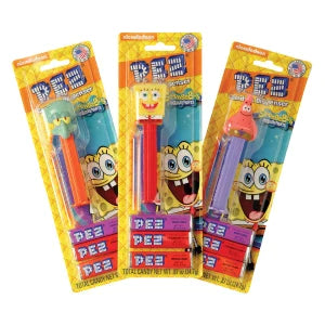 Pez Spongebob Assortment Blister Pack 0.87 Oz