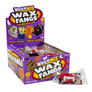 Wack O Wax Assorted Wax Fangs 0.4 0z