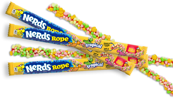 Wonka Tropical Nerds Rope