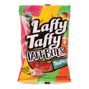 Laffy Taffy Tropical Bites 6 Oz Peg Bag