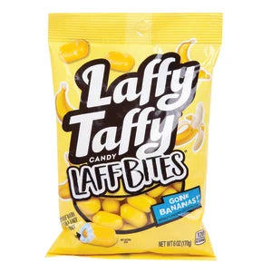 Laffy Taffy Gone Bananas Laff Bites 6 Oz Peg Bag