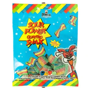 Sour Power Quattro Snax 4 Oz Peg Bag