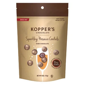 Kopper's Sparking Prosecco Cordials 4 Oz Pouch