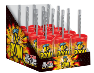 Foreign Candy Company Kandy Kaboom Sour Popping Candy