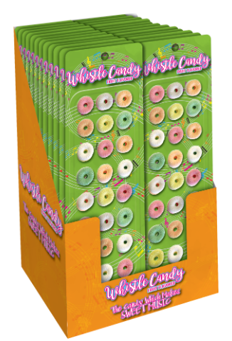 Foreign Candy Company Whistle Candy 24ct