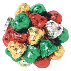 Madelaine Milk Chocolate Foiled Christmas Bells