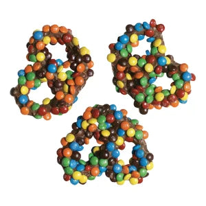 Asher's Milk Chocolate Pretzels With M&M's