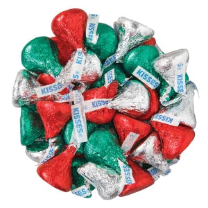 Hershey's Kisses Christmas Foils