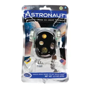 Astronaut Ice Cream Cookies And Cream Ice Cream Sandwich 1.1oz