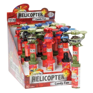 Light Up Helicopter Candy Fan 0.38 Oz