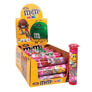 M&m's Milk Chocolate Valentine's Minis 1.77 Oz Tube