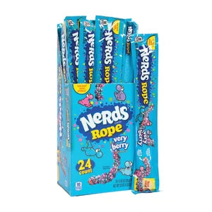 Nerds Rope Very Berry 0.92 Oz